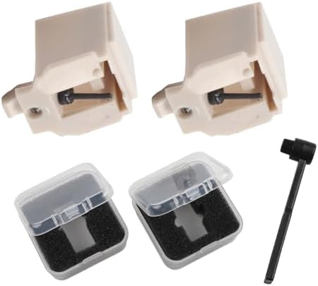 Audio Technica AT LP60X Pikap Yedek İğne ATN3600L Konik Uç Tasarımı ve Geliştirilmiş Ses Üretimi için Fırça ile (1 ADET) - Görsel 2