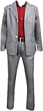 Cos anime Kiryu Kazuma Cosplay Costume Halloween Christmas New Year Party Costume Full Set Uniforms (Male M)
