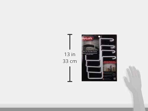 White Steel Rust Resistant Storage Hooks for Ceiling and Wall