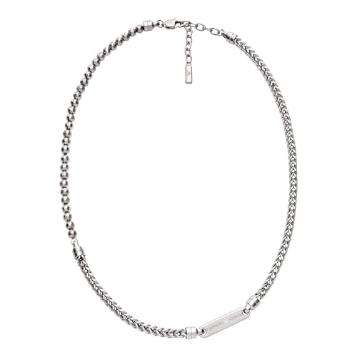 Image of Emporio Armani Stainless Steel Pendant or Chain Necklace for Men