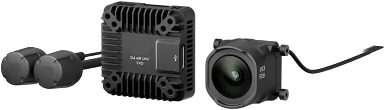 For DJI O4 Air Unit, Accessoires d'origine,transmission d'image HD FPV, 4K Digital Image Transmission for FPV RC FPV GogglesO4 Air Unit Pro