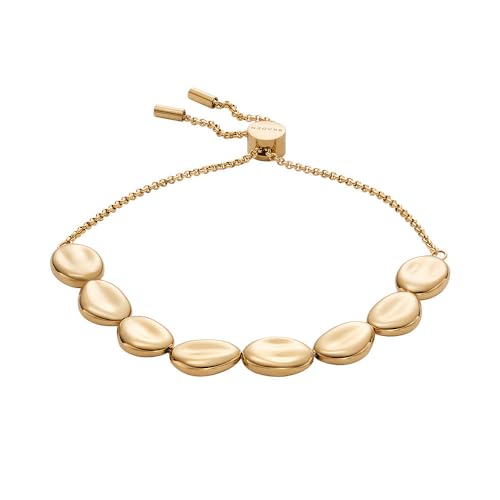 Skagen Damenarmband Organic Pebble Edelstahl goldfarben, SKJ1769710 – Ansicht 1