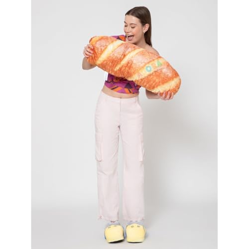 Image of ADORA Bread Soft Toy Baby Plushies - 100 cm Lovable Huggable Soft Toy, Big Size Plush Pillow, Elegant Soft Plush for Babies, Great Birthday Gift for Girls