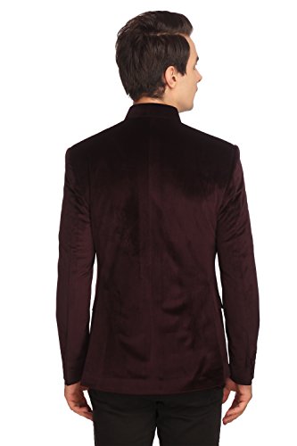 Image of WINTAGE Men's Velvet Two Buttoned Notch Lapel Party Coat Blazer-4 Colors