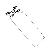 DBTLAP LCD Cornici e Cerniere Hinges Compatibile per Toshiba Satellite L55-B5382/B5383 L55-B5390 L55-B5394 L55-B5396 LCD Cornici e Cerniere Hinge