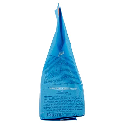 Colussi Frollini con Cioccolato in Pezzi, 500g