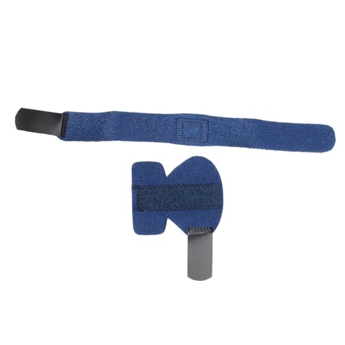 FOMIYES Adjustable Finger Joint Splint Protector Blue Finger Fracture Brace for Alleviating Locking Popping Bending for Tendon From