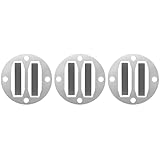 TWZKXC 3 Set 2.87“ Central Pneumatic Compressor Parts, for Central Pneumatic Harbor Freight Air Compressor Head Gasket Test kit Reed Valve Replacement, 68740 69667 67501(Silvery)