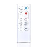 PZL Replacement for Dyson AM09 Hot + Cool Tower Fan Heater Remote Control - No Battery, White