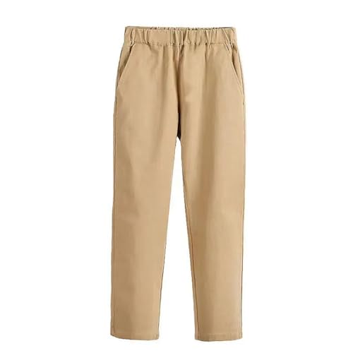 Boys Uniform Pants Twill Pull On Jogger Pants for Boys Fashion School Clothes with Pocket