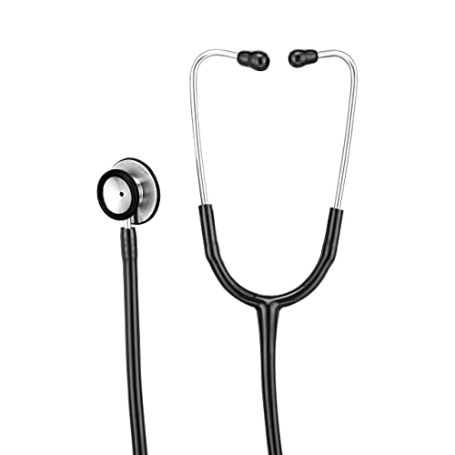 Single Head Stethoscope For Doctors Nurses Emt, Medical Students : Lubb-Dupp…(Burgundy) #TOP6