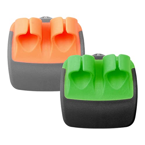 Jagowa Creative Paring Knife Stainless Steel Finger Melon Planer Multifunctional Planer for Home Kitchen Sharp Hand Peeler with Comfortable Finger Handle