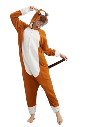 Flora Huxley Adult Horse Onesie Animal Pajamas Halloween Cosplay Medium