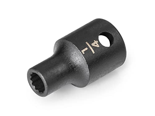 Image of TEKTON 3 /8 Inch Drive x 1 /4 Inch Shallow 12-Point Impact Socket | SID12206