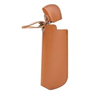 VGEBY Leder-Feuerzeug-Etui, Tragbares Zünder-Lederetui, Feuerzeug-Halter-Beutel, Feuerzeug-Hülle, Raucher-Beutel, Braun
