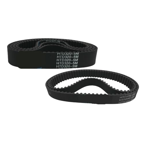 Courroie de distribution HTD5M 340 9mm, courroie synchrone boucle fermée 68 dents en caoutchouc
