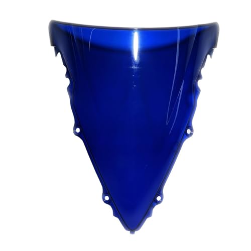 Pare-brise moto bleu YZF R6 protection vent pour sorties routières