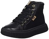Innenmaterial: Textil Bisgaard Mädchen Bisgaard Debbie Sneaker, Schwarz, 36 EU