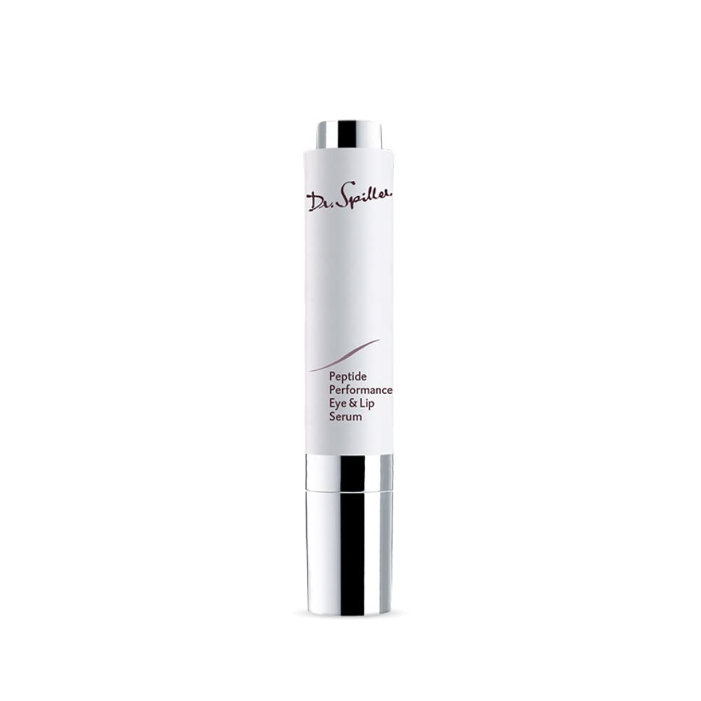 Dr. Spiller | Sérum Peptide Performance Eye & Lip | Previene la sombra de los ojos | Con ácido hialurónico | Efecto enfriador por Roll-on | 10 ml