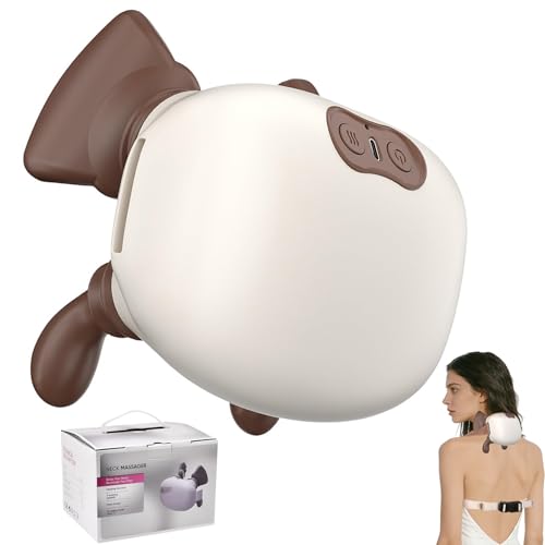 Masseur de cou électrique anti-douleur cervicale et dos avec pétrissage 4D