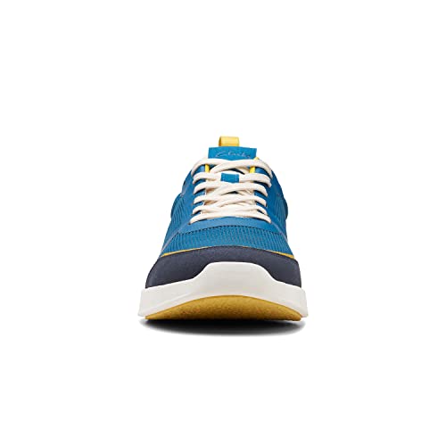 Image of Clarks Mens 26168774-teal Sneaker