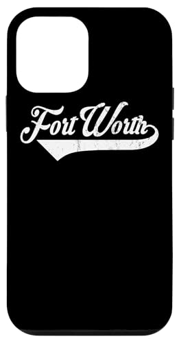 Fort Worth city Texas State Vintage Retro Style design �X�}�z�P�[�X iPhone 12 mini �p