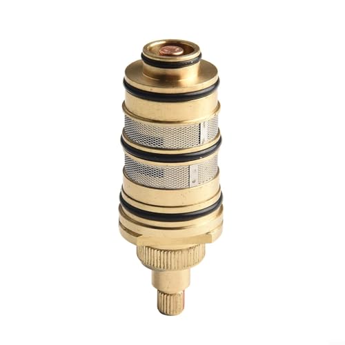 Valve thermostatique en métal, valve de douche thermostatique, kit de remplacement de cartouche de noyau pour mitigeur de douche, système de contrôle de la...