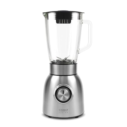Caso B800 - Design Blender for Delicious and Fresh Smoothies, Durable Stainless Steel, 1000 W, Silver, Black