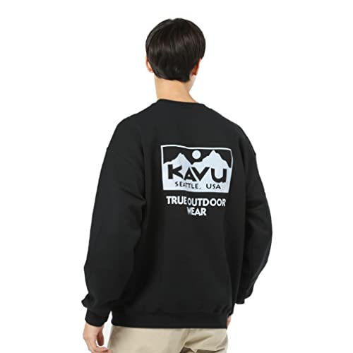 [KAVU] メンズ トゥルーロゴ スウェット True Logo Sweat 19821729 ブラック L トレーナー