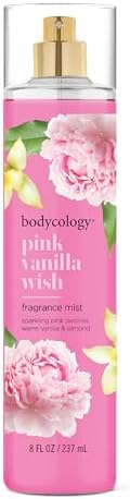 Bodycology Long-Lasting Fragrance Body Mist, Pink Vanilla Wish, 8 fl oz