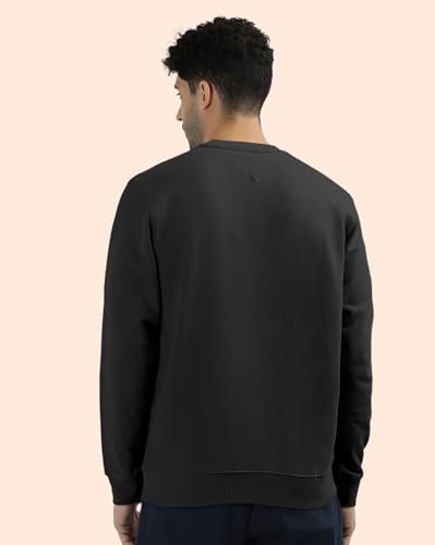 Image of AUSK- Men's Fleece Oversized Printed Sweatshirt