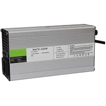 CAARLA Charger Aluminum Lithium Ion Battery 58.8V 4A Charger Li-ion Battery Charger 14S 51.8V for Lithium ion Battery3P XLR,U+S