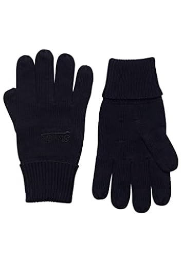 Superdry 93 KNITTED ACCESSORIES, Guantes de los hombres, Eclipse Navy/Black Grit, One Size | Ya disponible en tu tienda friki favorita! En mundofriki.es!