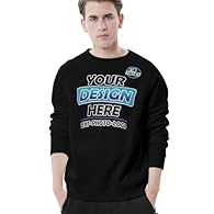 This custom unisex sweatshirts no hood features a soft Polyester fabric made, providing comfort and durability ideal for gym sessions, lounging at home, or staying warm during outdoor sports. Create your perfect Personalised womens/mens hoodies with ...