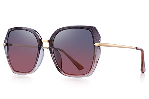 Polarized Sunglasses for Women-UV400 Lens Sunglasses for Female Ladies Fashionwear Polarized Sun Eye Glass