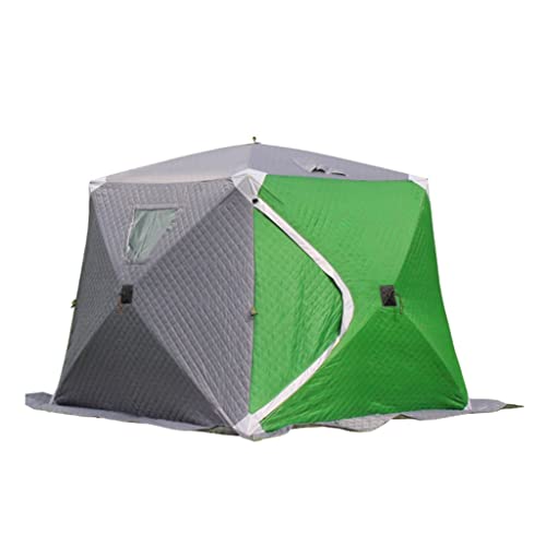 Carpa para pesca invierno 1-4 persona resistente viento y lluvia miniatura 1