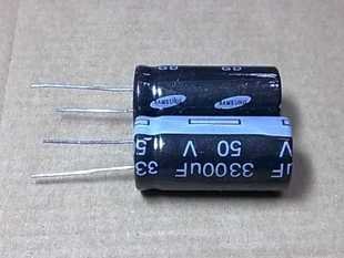 New 2PCS 3300uf 50v 50v3300uf 18 * 37mm 18X37mm 105° Radial Electrolytic Capacitor