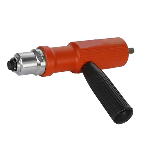 XZXXZSZ Adaptador De Pistola Remachadora Mejorada, Cabezal De Pistola Remachadora Eléctrica De 3,2mm-4,8mm, Herramienta De Taladro De Pistola Remachadora Inalámbrica con Mango De Plástico Extraíble