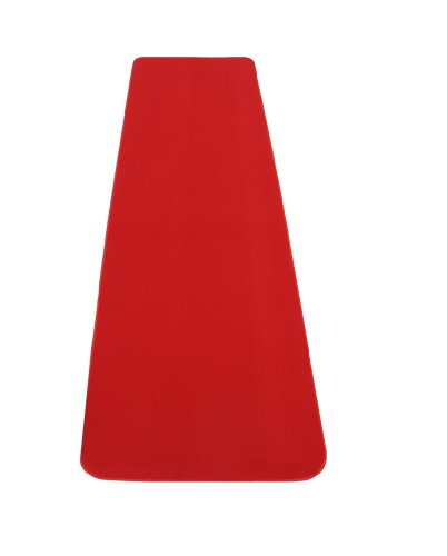 Tapete rojo de área 7'x12' para interior y exterior miniatura 5