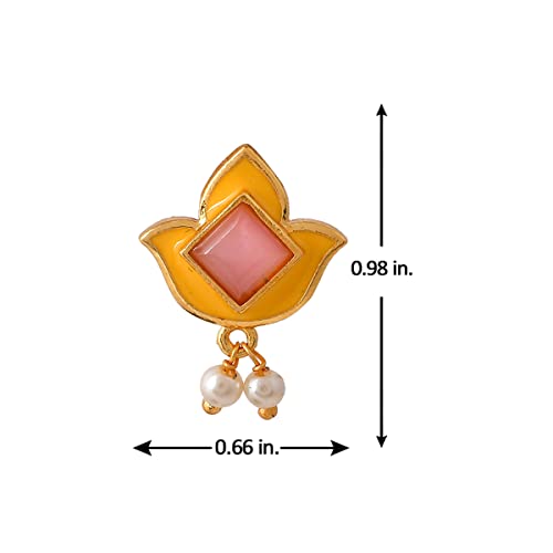 Lotus Plated Nose Ring - Forever More