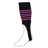 TCK Baseball Stirrups Medium (200D, 9in) Black, Orange, Royal