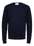selected homme sakko navy Strickpullover SELECTED HOMME Male Pullover Bio-Baumwoll XXLNavy Blazer