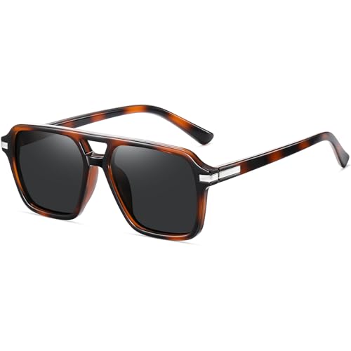 Image of HAOLOTA Polarized Sunglasses Men Women Designer Driving glasses Lightweight UV400 Protection