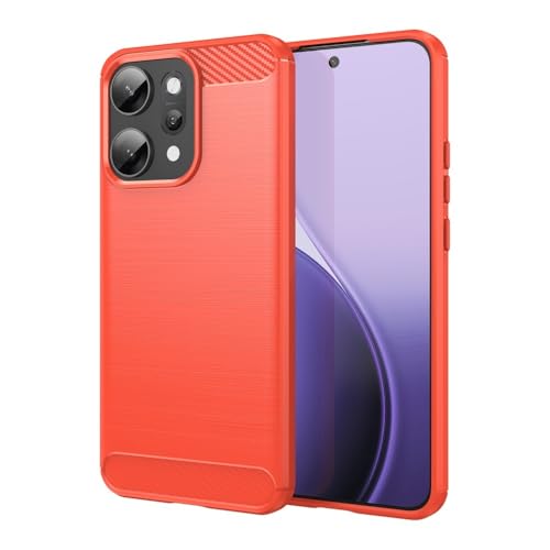 Coque Oppo Reno 10 Pro 5G silicone rigide rouge ajustée