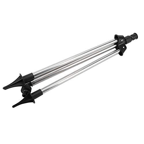 Aspersor de trípode regulable de acero inoxidable para riego 8