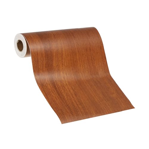 Image of PATIKIL Self Adhesive Wood Grain Repair Tape 33'x 8 inch, Multi-Use Realistic Wood Grain Repair Patch for Furniture Floor Door Table Chair Windows Handicraft DIY, Teak