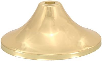 B&P Lamp® Smooth Cone-Shaped Brass Cap