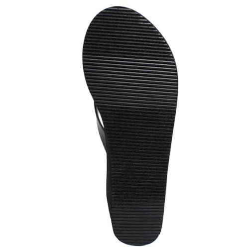 Image of Juicy Couture Women's Wedge Platform Flip Flops, Fashion Beach Sandals with Soft Footbed and Thong Style