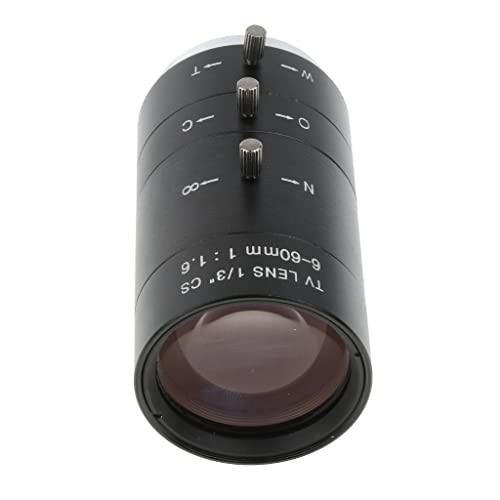 Caméra industrielle 1/3" Qianly ajustement 6-60 mm pour vision de précision