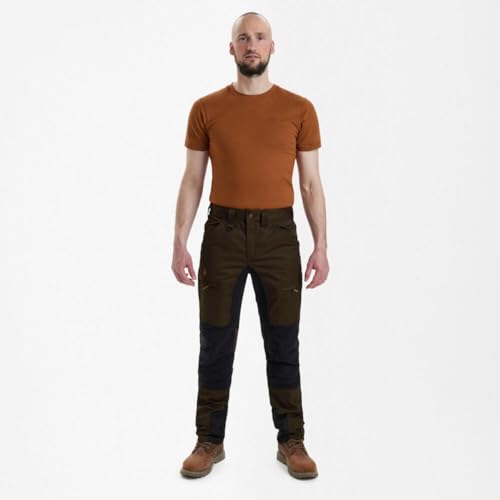 Deerhunter Rogaland Stretchhose mit kontrastierendem Fallenmuster